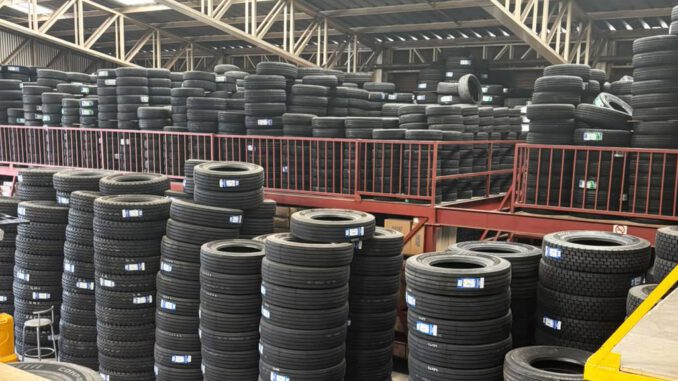 Fiscalización de la Superintendencia del Medio Ambiente a importadores de neumáticos en Chile